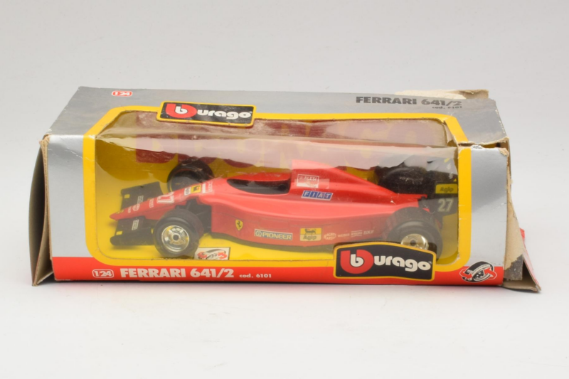 Ferrari 641/2 #1 A. Prost F1 1990 Bburago 1:24 Ferrari 641/2 #1 A. Prost F1 1990 Bburago 1:24 6101-B1 Metalas