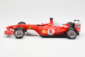 Ferrari F2003-GA F1 Constructors World Champions 2003 Hot Wheels 1:18 G3764 Metalas - nuotrauka 3 iš 7