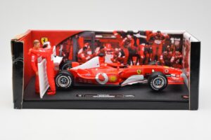 Ferrari F2003-GA F1 Constructors World Champions 2003 Hot Wheels 1:18 G3764 Metalas - nuotrauka 6 iš 7