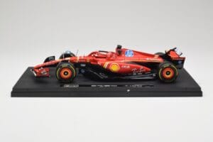 Ferrari SF-24 #16 C. Leclerc Emilia Romagna Grand Prix 2024 Bburago 1:18 18-16821-L-IMOLA-SHOWCASE Metalas - nuotrauka 3 iš 7
