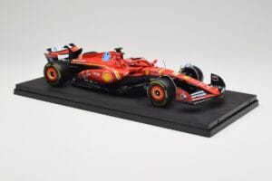 Ferrari SF-24 #16 C. Leclerc Emilia Romagna Grand Prix 2024 Bburago 1:18 18-16821-L-IMOLA-SHOWCASE Metalas - nuotrauka 4 iš 7