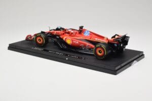 Ferrari SF-24 #16 C. Leclerc Emilia Romagna Grand Prix 2024 Bburago 1:18 18-16821-L-IMOLA-SHOWCASE Metalas - nuotrauka 5 iš 7