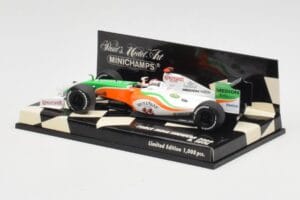 Force India Mercedes VJM02 #20 A. Sutil Showcar 2009 Minichamps 1:43 400090090 Metalas - nuotrauka 3 iš 5