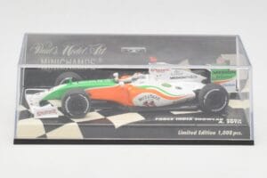 Force India Mercedes VJM02 #20 A. Sutil Showcar 2009 Minichamps 1:43 400090090 Metalas - nuotrauka 5 iš 5