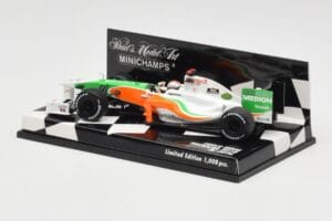Force India Mercedes VJM03 #14 A. Sutil Showcar 2010 Minichamps 1:43 400100084 Metalas - nuotrauka 3 iš 5
