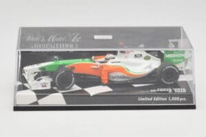 Force India Mercedes VJM03 #14 A. Sutil Showcar 2010 Minichamps 1:43 400100084 Metalas - nuotrauka 5 iš 5
