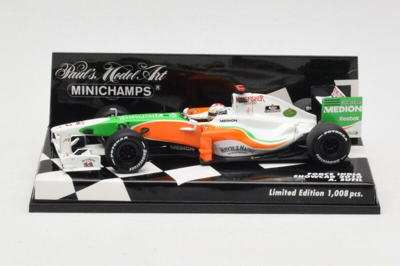 Force India Mercedes VJM03 #14 A. Sutil Showcar 2010 Minichamps 1:43 400100084 Metalas