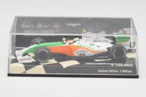 Force India Mercedes VJM02 #21 G. Fisichella Showcar 2009 Minichamps 1:43 400090091 Metalas - nuotrauka 5 iš 5