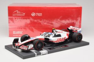 Haas VF-22 #47 M. Schumacher Brazilian GP 2022 Minichamps 1:18 117222147 Derva - nuotrauka 7 iš 7