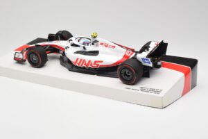 Haas VF-22 #47 M. Schumacher British GP Points 2022 Minichamps 1:18 147221047 Metalas - nuotrauka 5 iš 6
