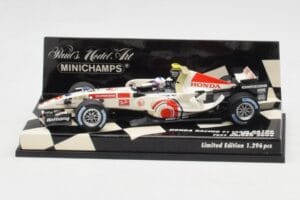 Honda RA106 A. Davidson Test Driver F1 2006 Minichamps 1:43 400060036 Metalas