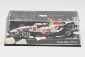 Honda RA106 A. Davidson Test Driver F1 2006 Minichamps 1:43 400060036 Metalas - nuotrauka 5 iš 5