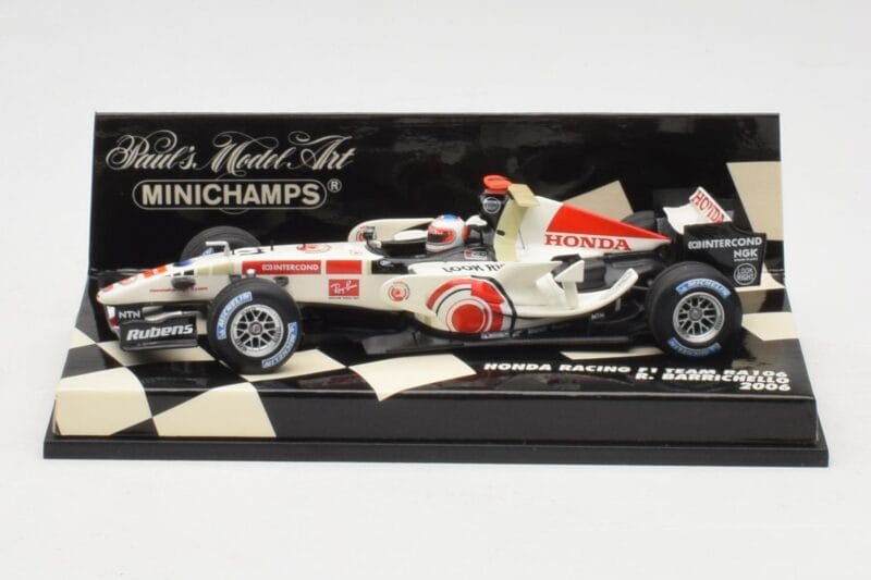 Honda RA106 #11 R. Barrichello F1 2006 Minichamps 1:43 400060011 Metalas