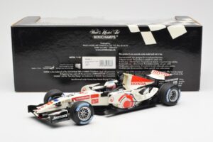 Honda Racing Team RA106 #12 J. Button F1 2006 Minichamps 1:18 100060012 Metalas - nuotrauka 6 iš 6