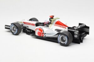 Honda RA106 Honda Racing Team R. Barrichello F1 Showcar 2006 Minichamps 1:18 08MF1-06B-CRB18 Metalas - nuotrauka 5 iš 6