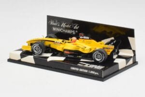 Jordan EJ13 B. Wirdheim F1 Test 2003 Minichamps 1:43 400030136 Metalas - nuotrauka 2 iš 5