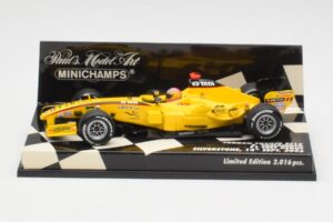 Jordan EJ15 S. Yamamoto F1 Silverstone Test 2005 Minichamps 1:43 400050239 Metalas
