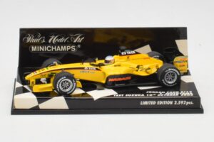 Jordan Ford EJ13 S. Motoyama Suzuka Test 2003 Minichamps 1:43 400030036 Metalas