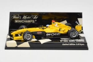 Jordan Ford EJ14 N. Mansell Regent Street Parade 2004 Minichamps 1:43 400040095 Metalas