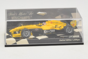 Jordan EJ14 Ford #19 T. Glock Jordan Ford F1 Team 2004 Minichamps 1:43 400040039 Metalas - nuotrauka 4 iš 5