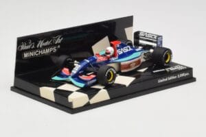Jordan Hart 192 #32 S. Modena Race Car 1992 Minichamps 1:43 400920032 Metalas - nuotrauka 2 iš 5