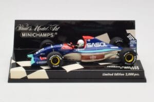 Jordan Hart 192 #32 S. Modena Race Car 1992 Minichamps 1:43 400920032 Metalas