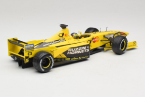 Jordan EJ10 H-H. Frentzen F1 Launch Edition 2000 Hot Wheels 1:18 29160 Metalas - nuotrauka 2 iš 6