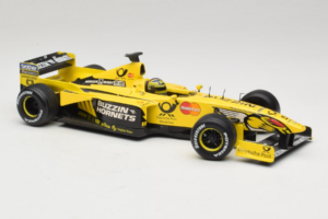 Jordan EJ10 H-H. Frentzen F1 Launch Edition 2000 Hot Wheels 1:18 29160 Metalas - nuotrauka 4 iš 6