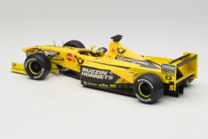 Jordan EJ10 H-H. Frentzen F1 Launch Edition 2000 Hot Wheels 1:18 29160 Metalas - nuotrauka 5 iš 6