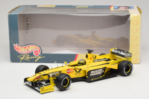 Jordan EJ10 H-H. Frentzen F1 Launch Edition 2000 Hot Wheels 1:18 29160 Metalas - nuotrauka 6 iš 6