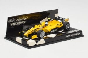 Jordan EJ15 Toyota R. Doornbos Test Driver F1 2005 Minichamps 1:43 400050039 Metalas - nuotrauka 2 iš 5