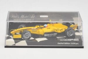 Jordan EJ15 Toyota R. Doornbos Test Driver F1 2005 Minichamps 1:43 400050039 Metalas - nuotrauka 5 iš 5