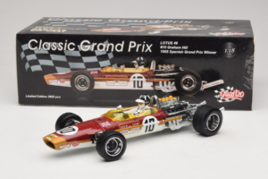 Lotus 49 G. Hill Spanish GP Winner 1968 Quartzo 1:18 18214 Metalas - nuotrauka 6 iš 6