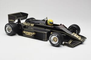 Lotus Renault 97T John Player Special #12 A. Senna Portuguese GP 1985 1st Victory Minichamps 1:12 540851292 Metalas - nuotrauka 6 iš 8
