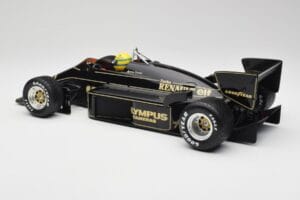 Lotus Renault 97T John Player Special #12 A. Senna Portuguese GP 1985 1st Victory Minichamps 1:12 540851292 Metalas - nuotrauka 7 iš 8