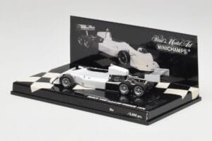 March 2-4-0 Six Wheeler #12 F1 1976 Minichamps 1:43 436760699 Metalas - nuotrauka 3 iš 4