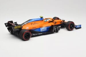 McLaren MCL35M #4 L. Norris Pole Position Russian GP 2021 Minichamps 1:18 530213404 Metalas - nuotrauka 2 iš 7