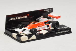McLaren M26 Ford J. Hunt F1 1977 Minichamps 1:43 530774301 Metalas - nuotrauka 2 iš 5