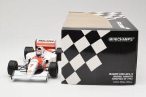 McLaren Ford MP4/8 #7 M. Andretti European GP 1993 Minichamps 1:18 530931827 Derva - nuotrauka 7 iš 7