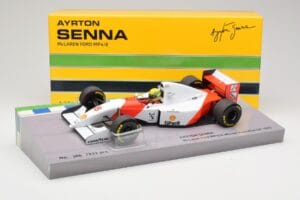 McLaren Ford MP4/8 #8 A. Senna Winner Australian GP 1993 Minichamps 1:18 543933838 Metalas - nuotrauka 7 iš 7