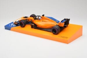McLaren MCL33 #14 F. Alonso Canadian Grand Prix 300th Start 2018 Minichamps 1:18 533184014 Metalas - nuotrauka 5 iš 6