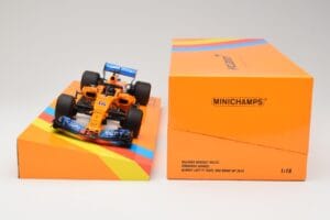 McLaren MCL33 Renault #14 F. Alonso Abu Dhabi GP 2018 Minichamps 1:18 533183914 Derva - nuotrauka 6 iš 7