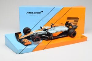 McLaren MCL35M #3 D. Ricciardo Monaco GP 2021 Minichamps 1:18 533212403 Metalas - nuotrauka 6 iš 6