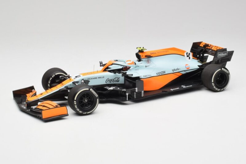 McLaren MCL35M #4 L. Norris Monaco GP 2021 Minichamps 1:18 530212404 Metalas