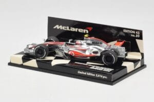 McLaren Mercedes MP4-23 #23 H. Kovalainen Showcar 2008 Minichamps 1:43 530084393 Metalas - nuotrauka 3 iš 5