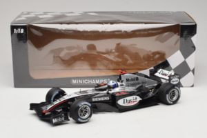 McLaren MP4/19 Mercedes D. Coulthard F1 2004 Minichamps 1:18 530041805 Metalas - nuotrauka 7 iš 7