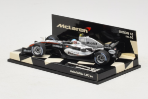 McLaren MP4-20 Mercedes A. Wurz F1 2005 Minichamps 1:43 530054355 Metalas - nuotrauka 3 iš 5