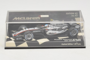 McLaren MP4-20 Mercedes A. Wurz F1 2005 Minichamps 1:43 530054355 Metalas - nuotrauka 4 iš 5