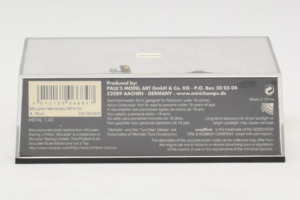 McLaren MP4-20 Mercedes A. Wurz F1 2005 Minichamps 1:43 530054355 Metalas - nuotrauka 5 iš 5