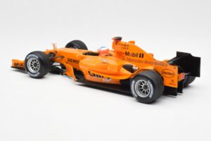 McLaren MP4-20 Mercedes G. Paffett Interim Test Car 2006 Minichamps 1:18 530061895 Metalas - nuotrauka 5 iš 6